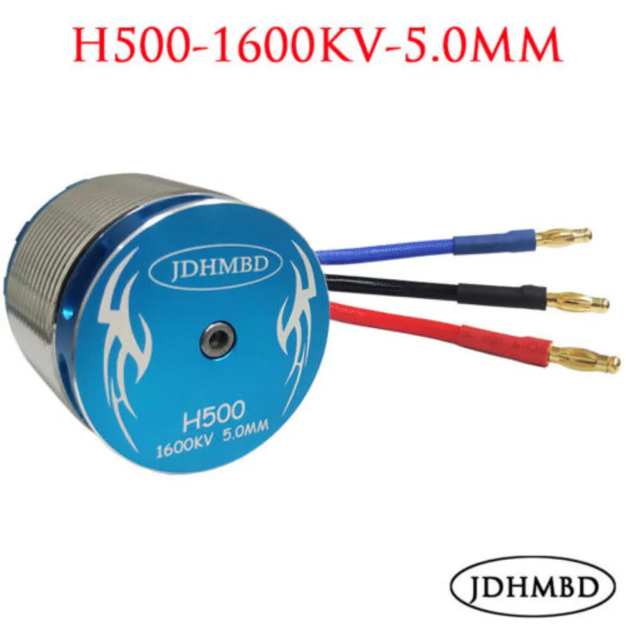 RC 500 Helicopter motor 5mm shaft JDHMBD H500-1600KV 1700W brushless motor