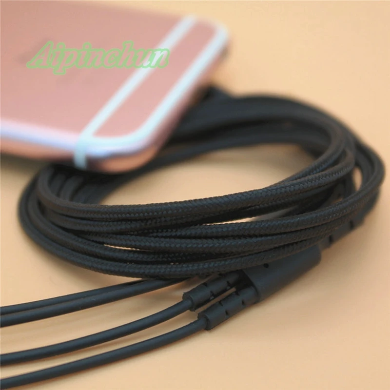 Aipinchun 3,5 мм 3-полюсный разъем для самостоятельного ремонта аудиокабеля наушников и провода OFC A11