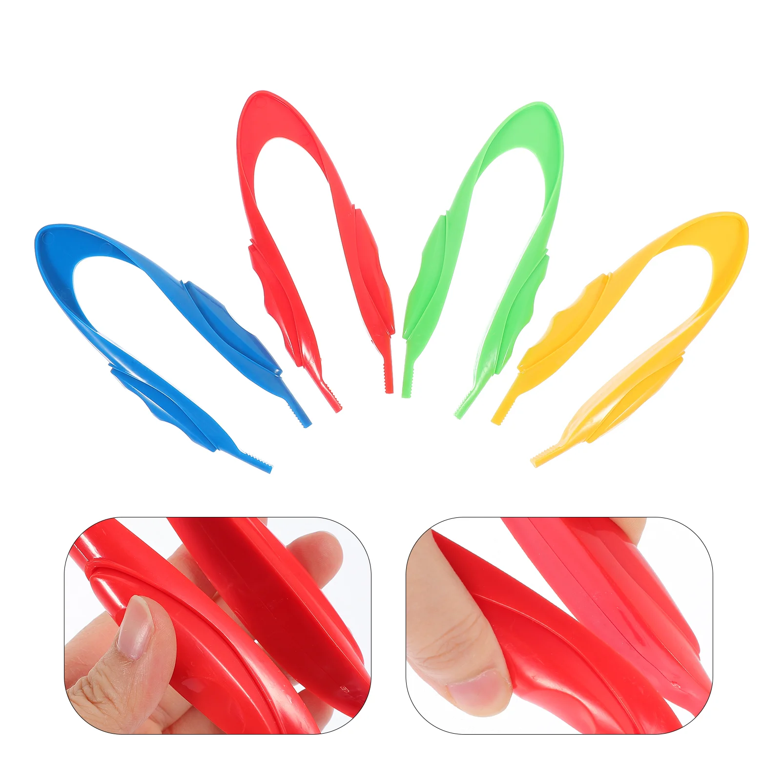 Catch Tongs Children's Tweezers Kids Toys Experiment Equipment Beads Fine Motor Skill