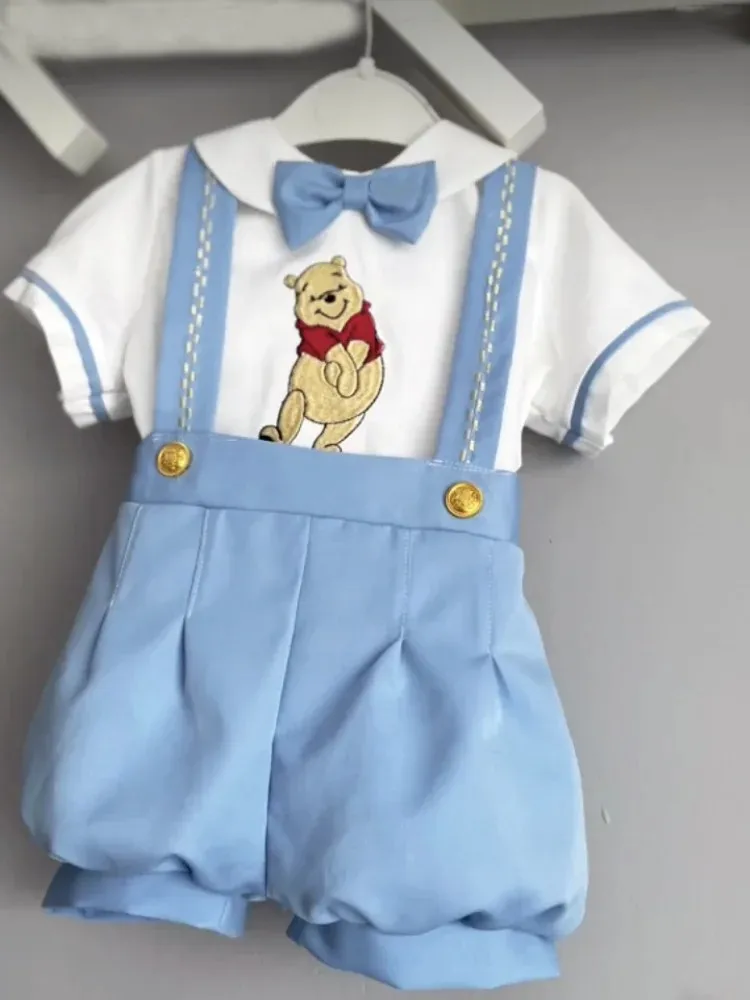 baby-boy-spring-summer-bear-embroidery-vintage-blue-set-for-eid-causal-birthday-photography