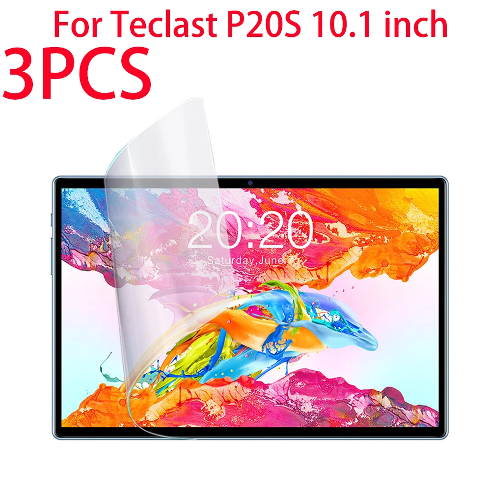 

3 Packs PET Soft Film Screen Protector For Teclast P20S 10.1 inch Tablet Protective Film For Teclast P20S 10.1 inches