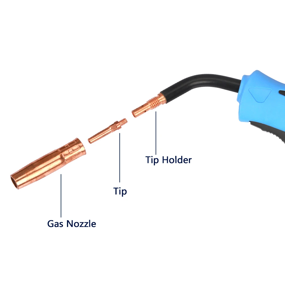 200A MIG Gun Torch Head PANA 200A Style MIG MAG Welding Torch Gun With Euro Connector Complete