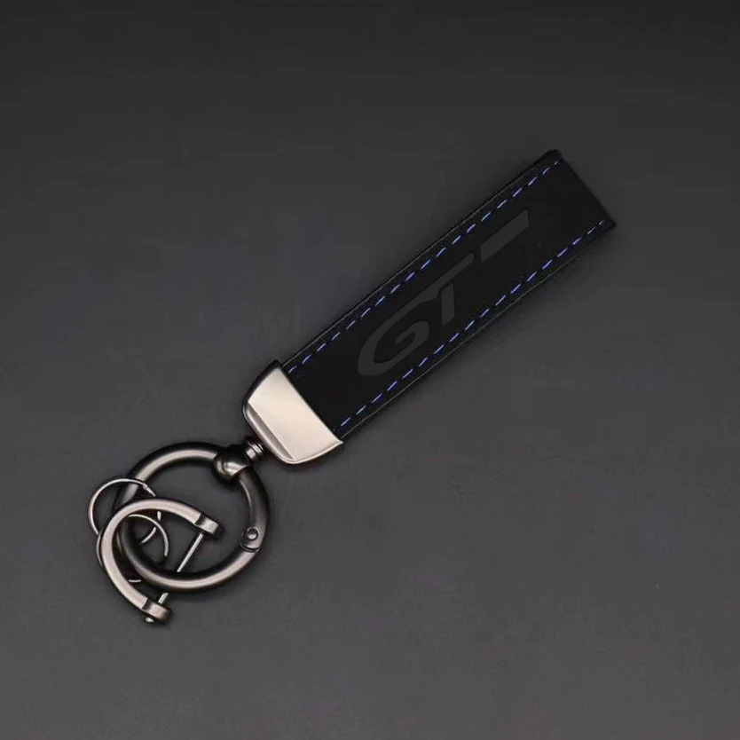 Fashion Suede Keychain 4s Shop Exquisite Gift Keyring Buckle For Peugeot gt gti gtline 508 5008 3008 208 2008 308 107 406 407