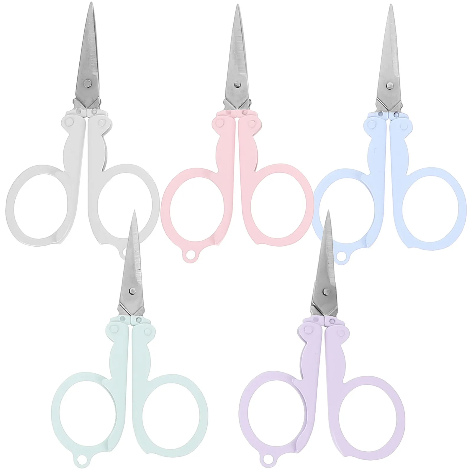 5pcs-portable-folding-safety-scissors-lightweight-compact-small-scissors-for-travel-school-crafts-stainless-steel