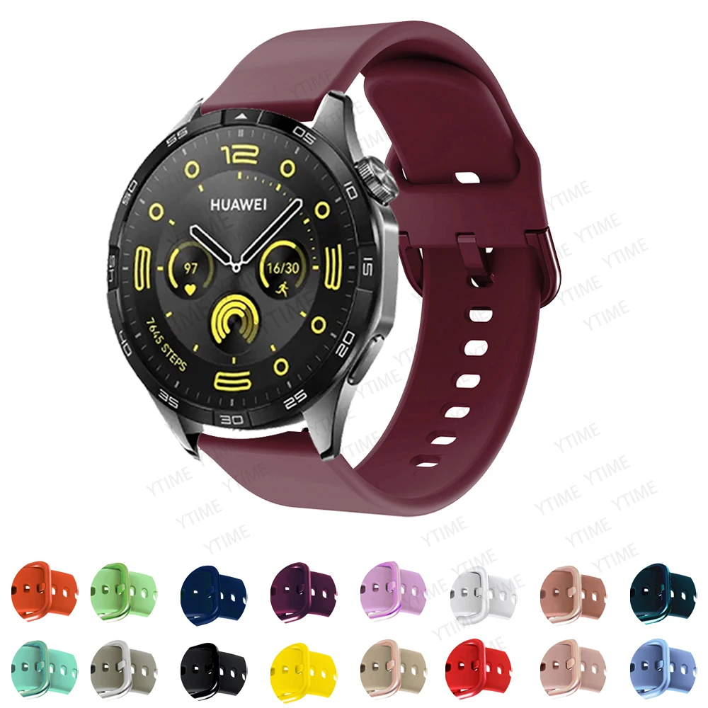 Silicone 22Mm Watch… - image