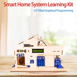 Smart Home System Learning Kit for Arduino UNO IOT MIXLY graphical program STEAM Education Modular Program Software Robot App