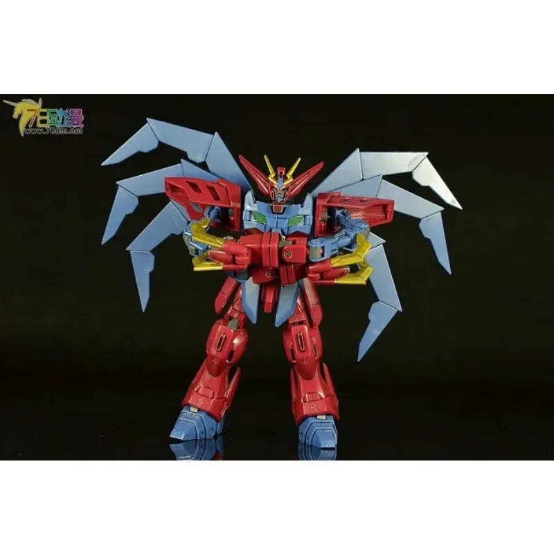 BANDAI Echte Mobiele Nieuwe Eeuw Gundam X Assemblagemodel 1/144 10 NRX-0013-CB Visago Destroyer Gundam Collectibles Gift