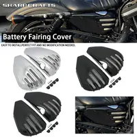 Accesorios de motocicleta, cubiertas de carenado lateral de batería para Harley Davidson 2003-2022 Sportster XL 1200 883 FORTY-EIGHT XL883 XL1200