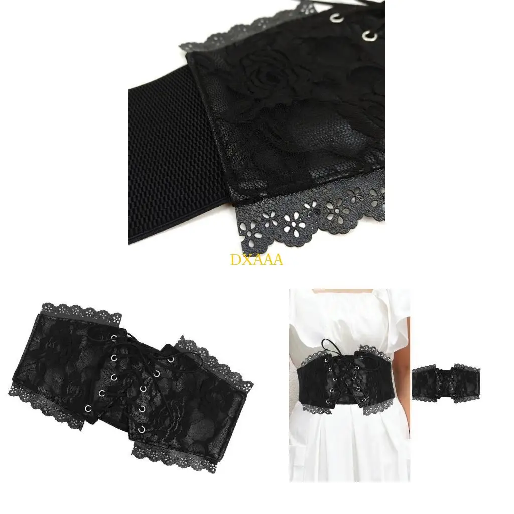 dxaa-versatiles-lace-waist-belt-casual-styles-waistband-high-stretch-black-waistband