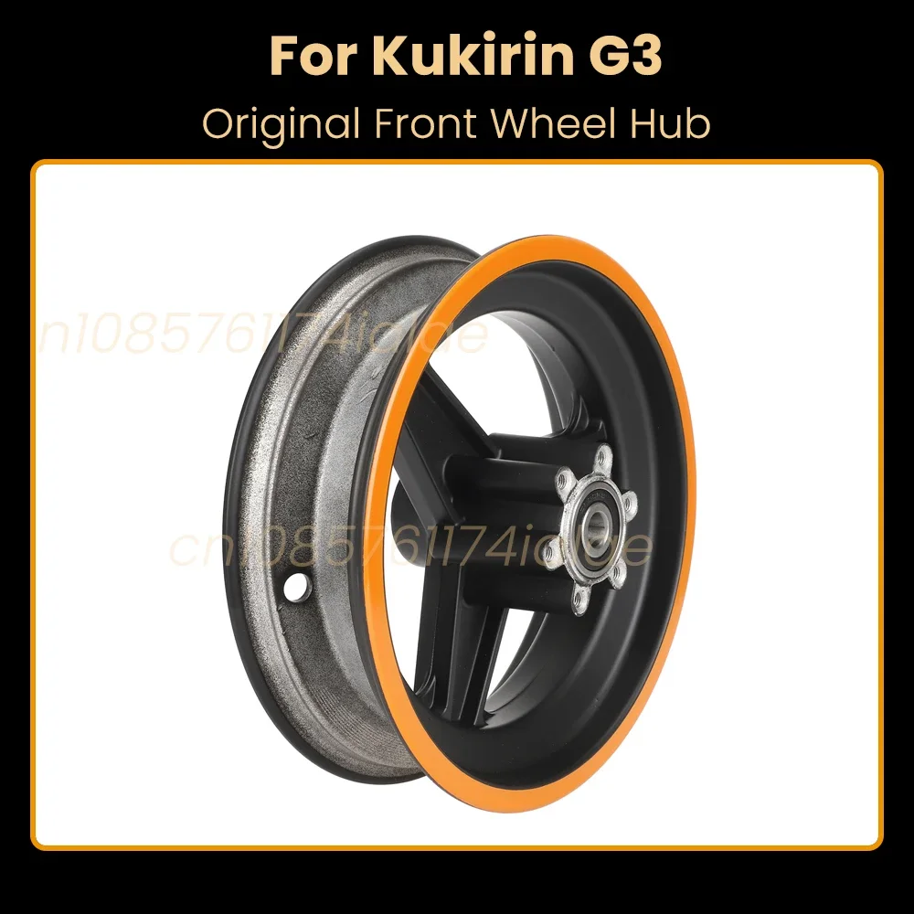 

Ступица переднего колеса для электрического скутера Kukirin G3, 10-дюймовые шины, колеса из алюминиевого сплава, 6 отверстий, ступица дискового тормоза, запасные части