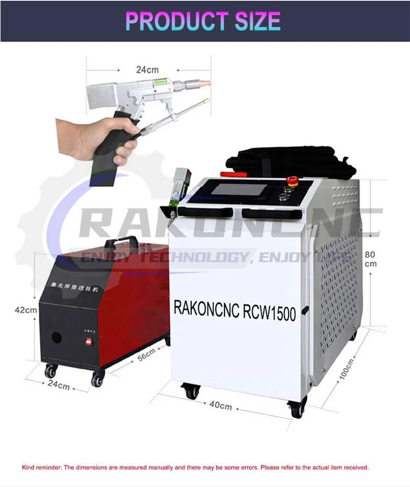 

2000w 1500w 3000w 3 In 1 Handheld Fiber Laser Welding Clecning Cutting Machine Fiber Welding Machine