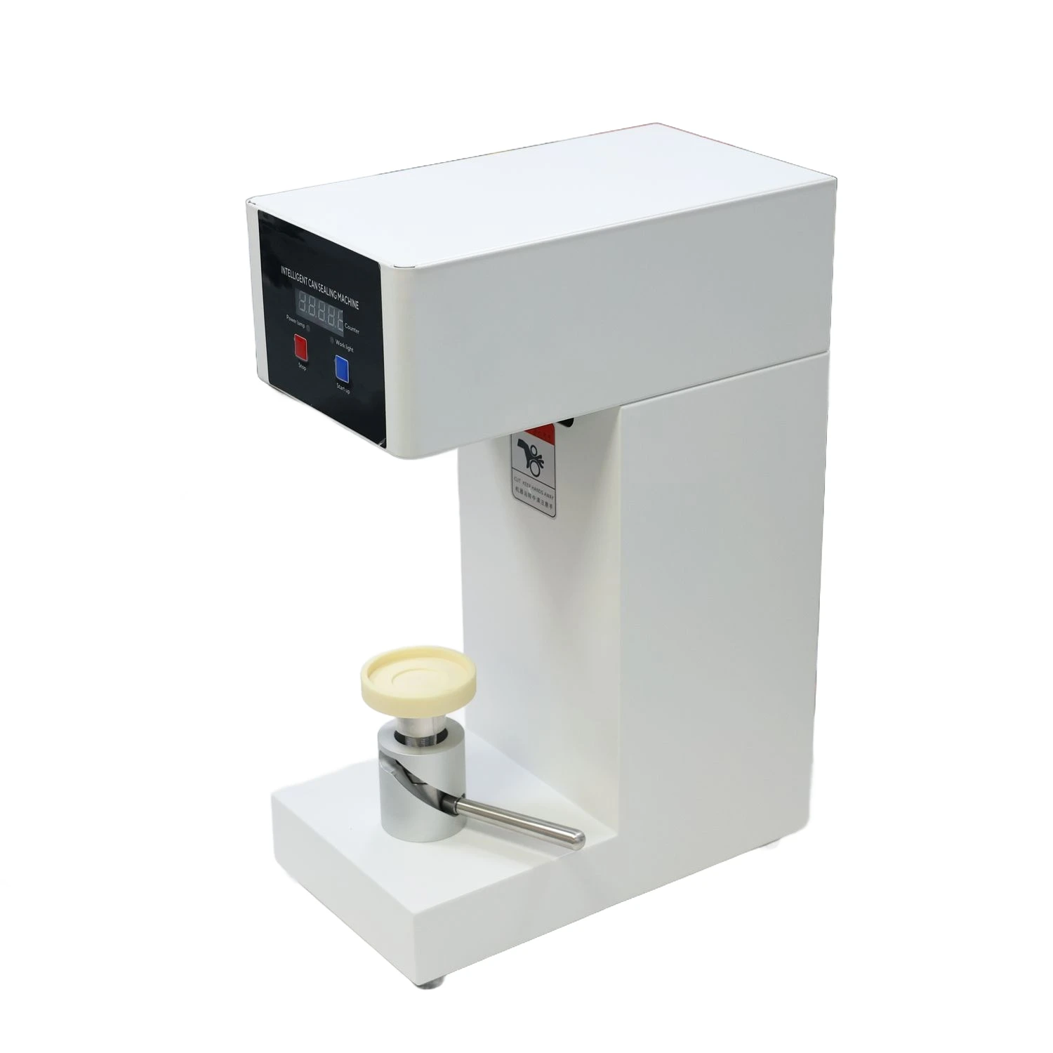 

QLS-180 High Quality Can Sealer for Metal Cans Semi-Auto 220V Provides Smooth Sealing for 55mm Diameter