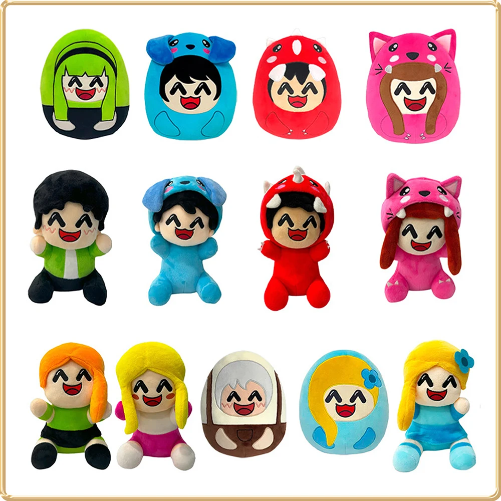 

Omz Crew Plush Cartoon Roxy Crystal Luke Lily Squish Heather Plushies Toy Stuffed Figure Dolls Cute Boy Girl Kids Christmas Gift