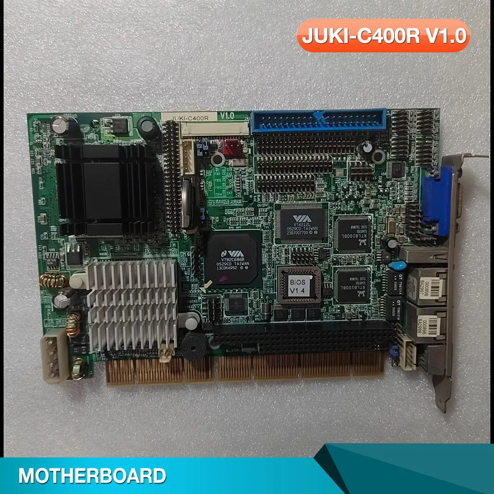 

Промышленная материнская плата JUKI-C400R V1.0 с интерфейсом PCI, полноразмерная карта для промышленного контроля