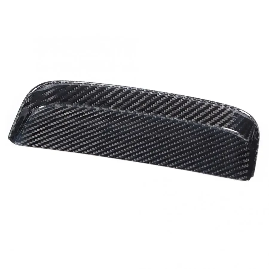 

Carbon Fiber Car Storage Box Cover Trim Decor Fit for Ford Mustang 2014 2015 2016 2017 2018 Brand New Car Accessories Interior
