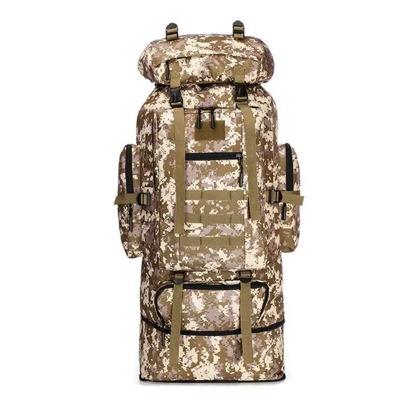 

New 100L Tactical Backpack Outdoor Men's Backpack Camping Mountaineering Bag