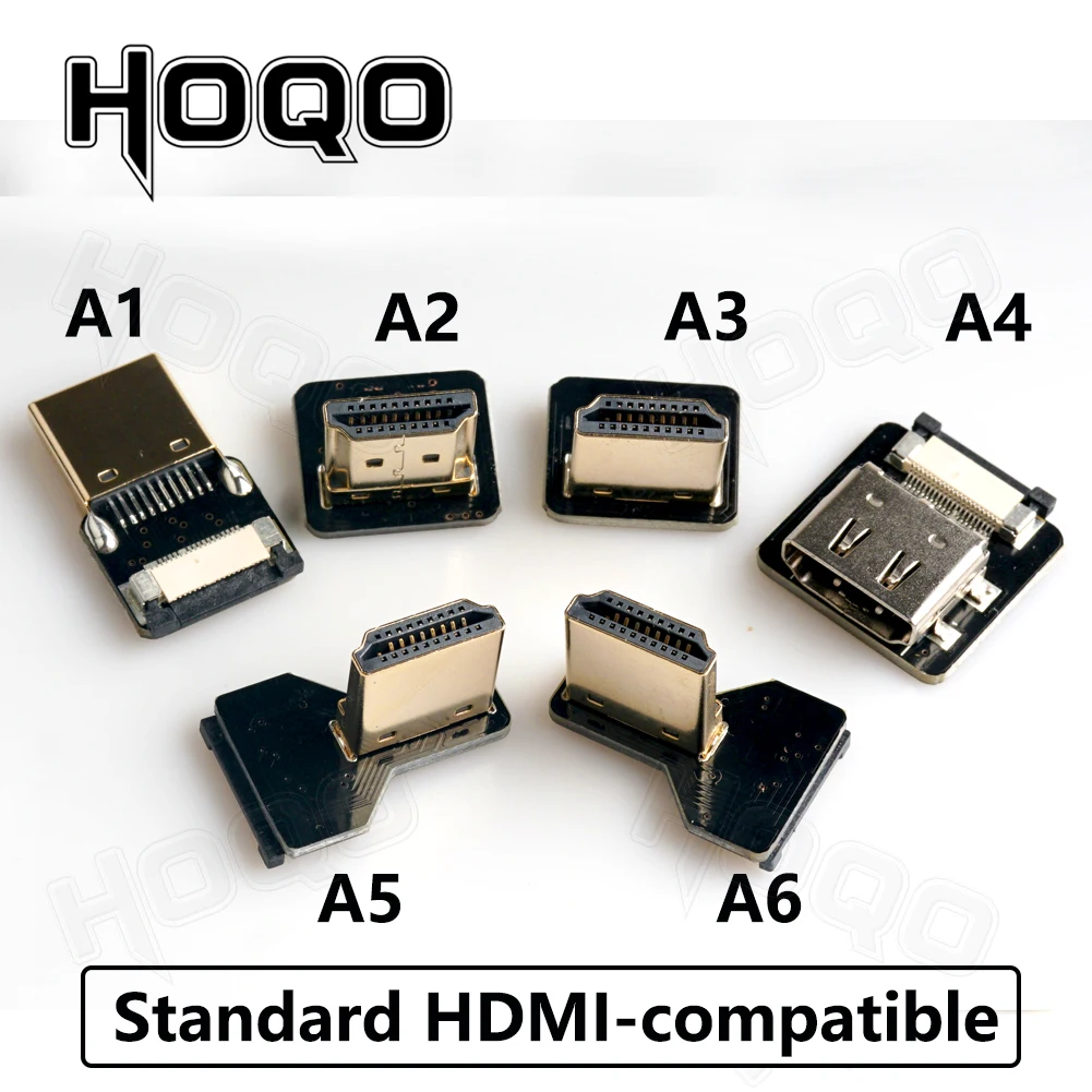 HD A1 Ultra Cienki Płaski Kabel FPV Kompatybilny z HDMI Elastyczny Mini HDMI do Micro HDMI Przewód Taśmowy 5cm/50cm Krótki FPC FFC — zdjęcie produktu 3