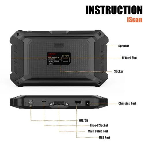 2025 Obdstar Iscan Motorcycle Diagnostic Tool and Key Programmer Scanner Immobilizer for Harley Davidson Maintenance Repair