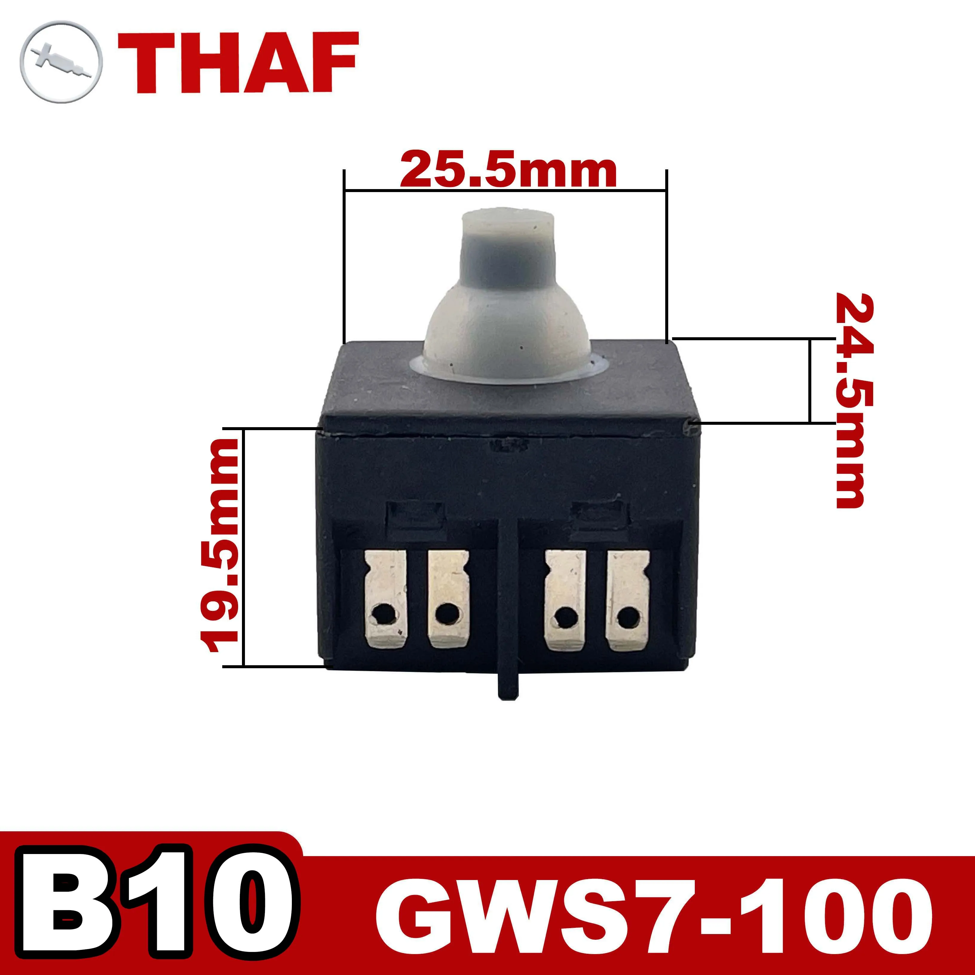 On-Off Switch Replacement Spare Parts For Bosch Angle Grinder GWS7-100GWS7-125 B10