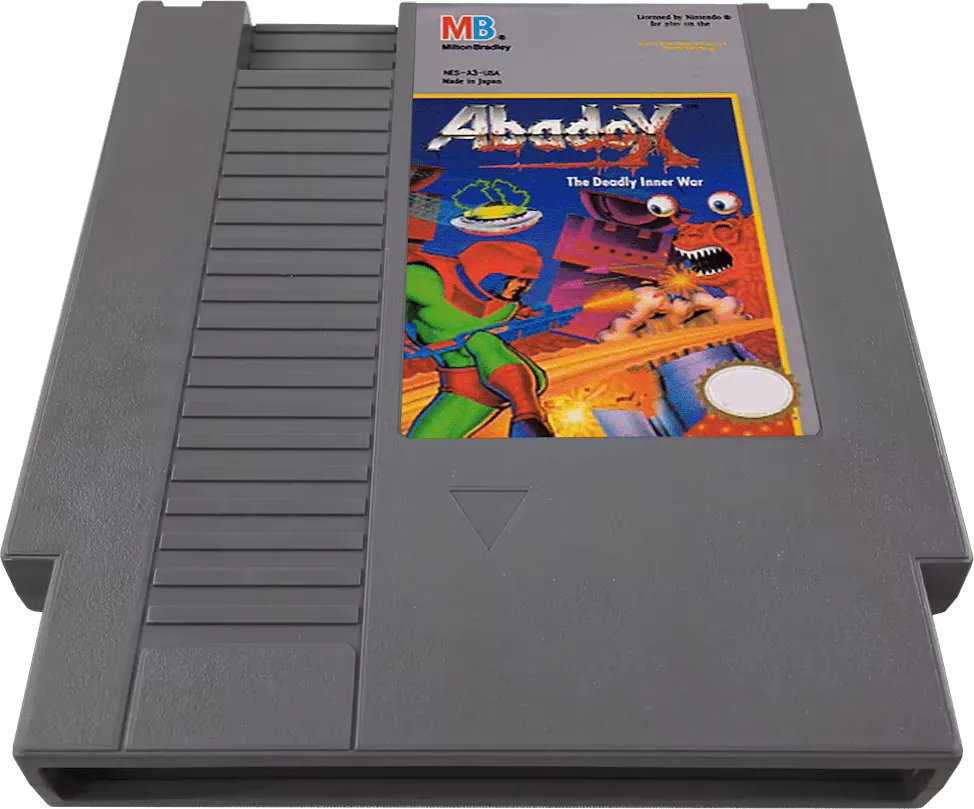 

8-битная игровая карта: Abadox — Смертельная внутренняя война (версия NES!! ТОЛЬКО картриджа!! )