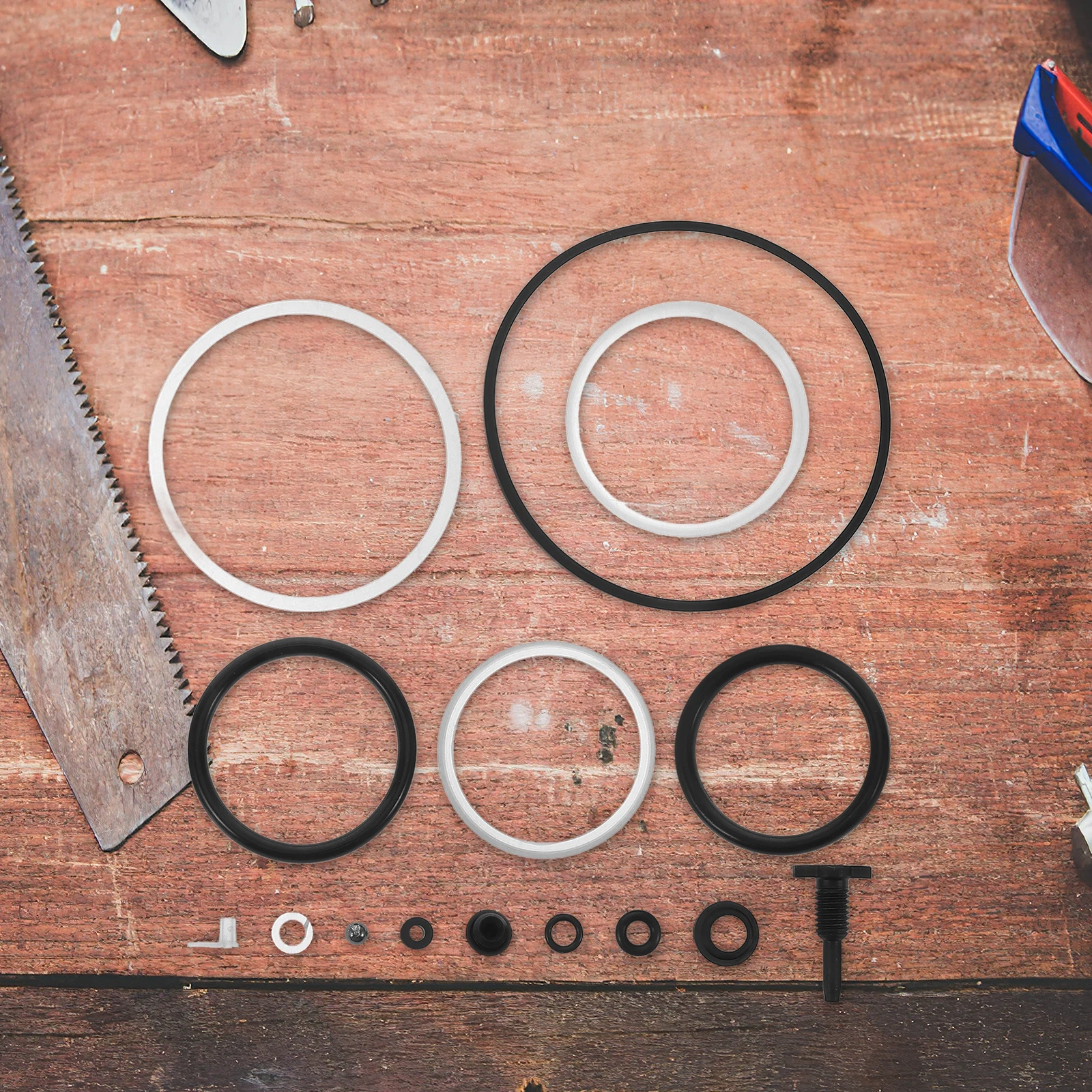 

1 set 1 Set Hydraulic Kit Floor Seal Replacement Tools Jack Seal Valve Floor Jack Repair Kit Car Repair Tool Fluid Transfer Pump