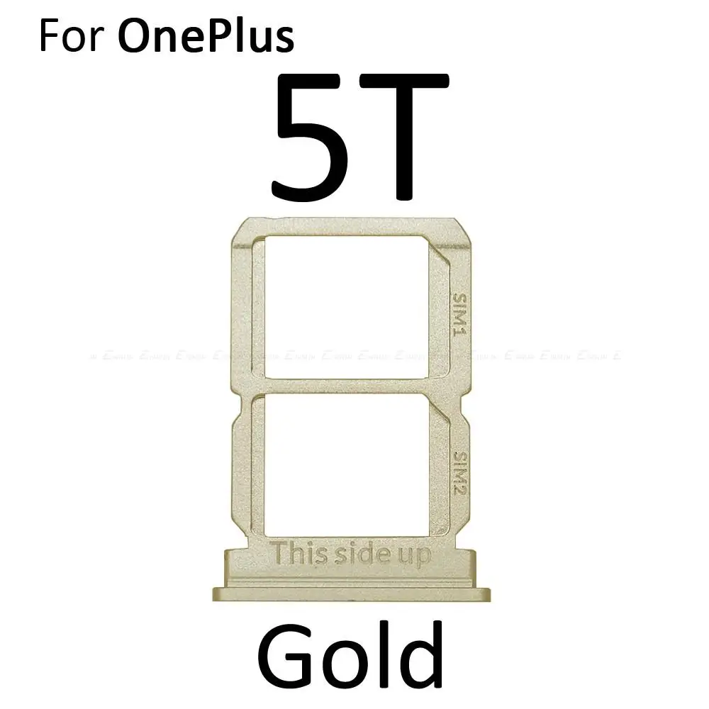 Sim Tray Card Socket Holder Slot For OnePlus 3 3T 5 5T 6 6T Replacement Parts