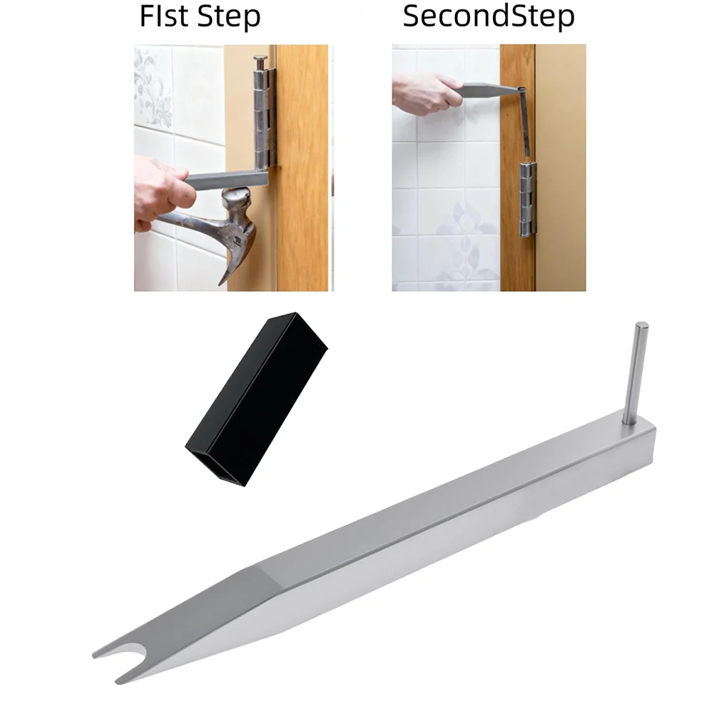 Stainless Steel Door Hinge Pin Removal Tool Double Fork End Installer Adjuster For Window Gap Alignment And Lock Disassembly