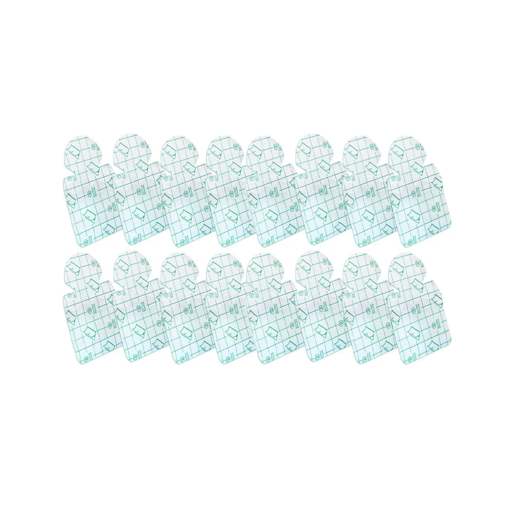 20Pcs Heel Protectors for Dry Cracked Feet Instant Pain Relief Moisturizing Invisible Gel Pads Compatible with High Heels Flats