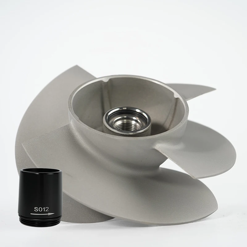 

4-лопастной импеллер для гидроциклов BRP GTR 230/GTR-X 230, 161 мм, из нержавеющей стали, с пескоструйной обработкой