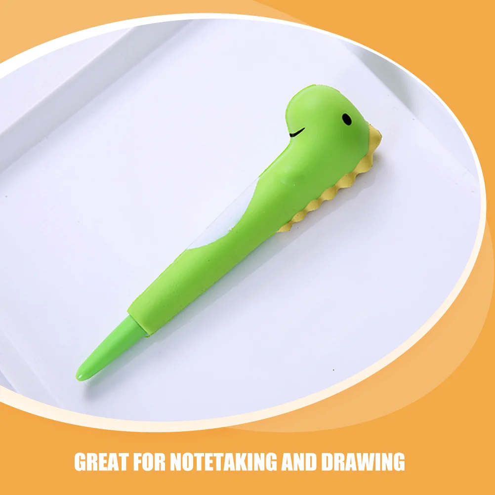 Dinosaur Gel Pen Adorable Teachers School Accessories Writing Prize Gifts Cute Sponge Office