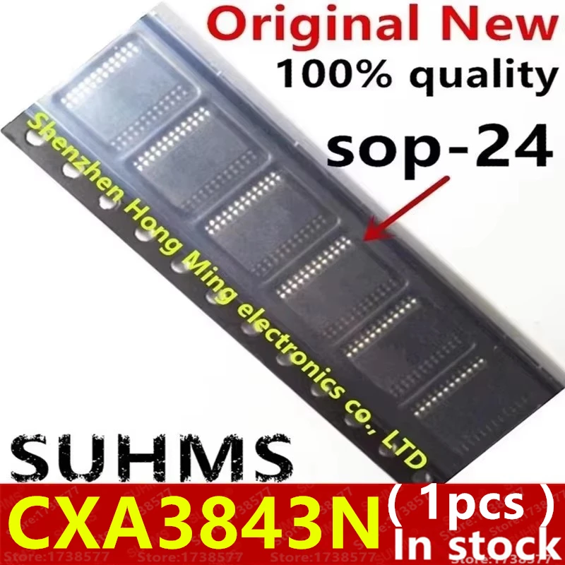 (1piece)100% New CXA3843N sop-24 Chipset