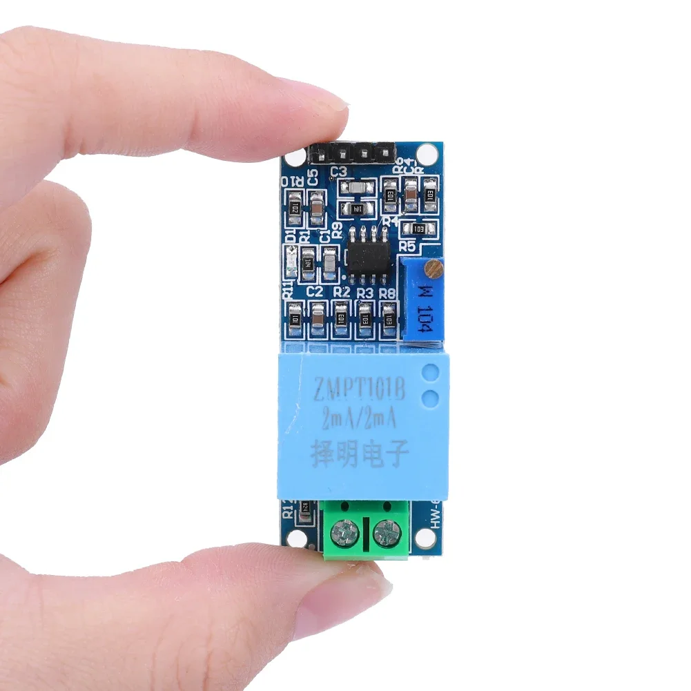 1-5PCS ZMPT101B Output Voltage Sensor Signal Acquisition Board Single Phase AC Power Supply Voltage Module 5-30V for Arduino