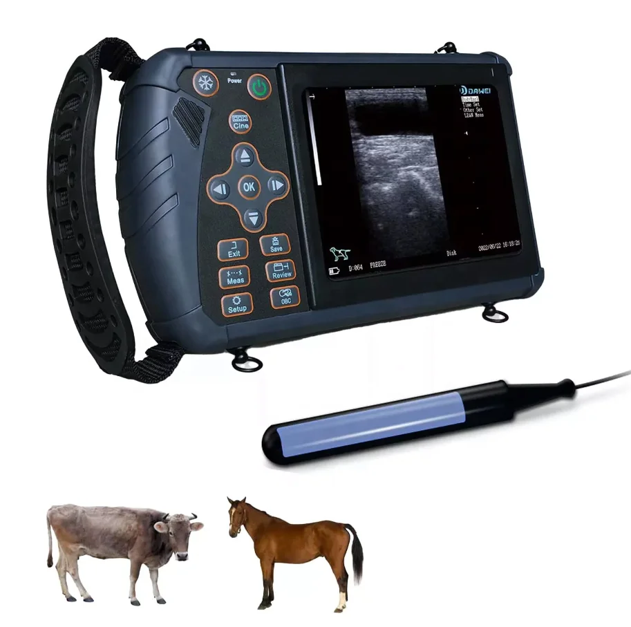 

DAWEI S1-VET Handheld Full-Digital Veterinary Ultrasound Machine For Cattle Horses Dogs Cats Sheep