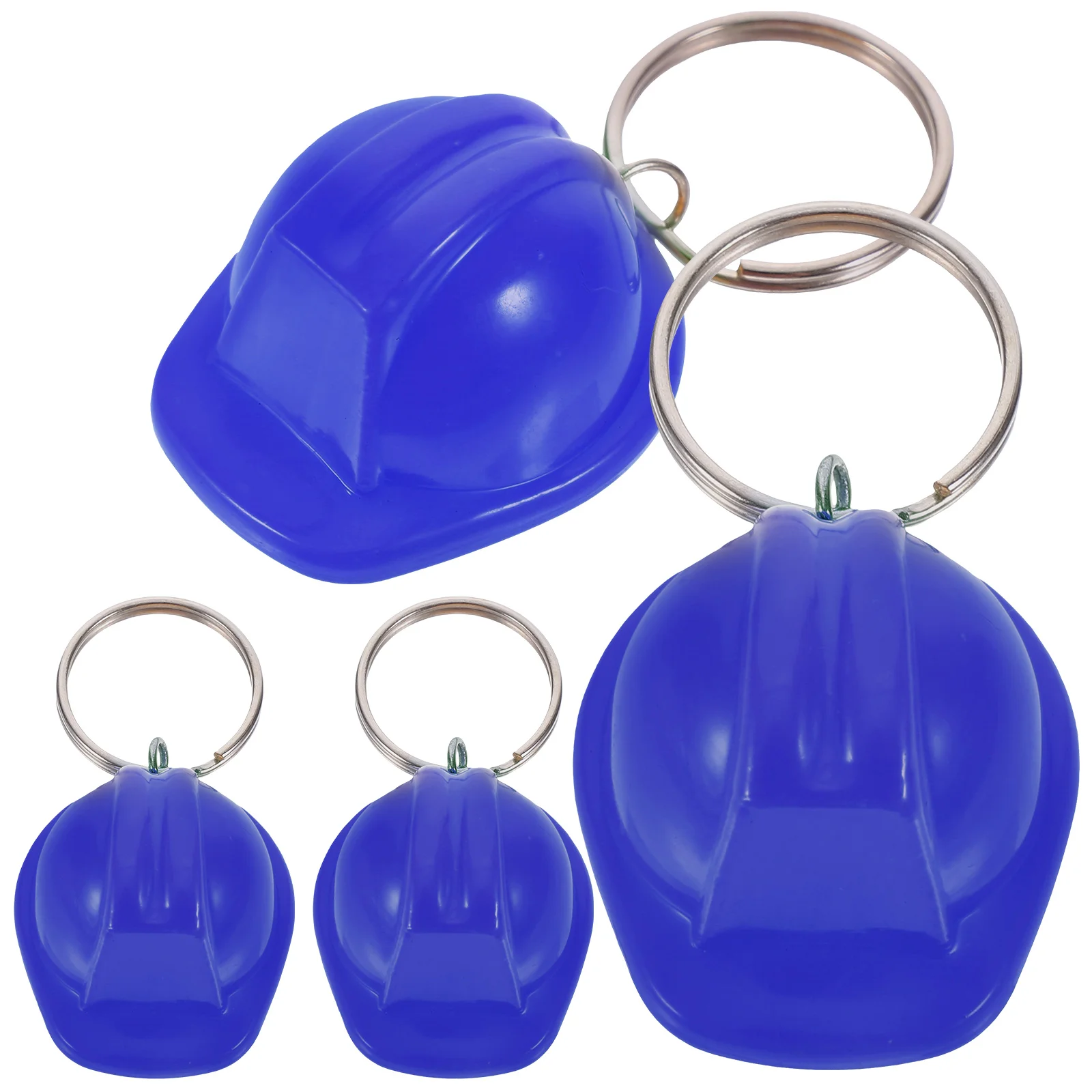 Keys Hard Hat Keychain Keychains Accessories Child Worker Caps Motorcycle