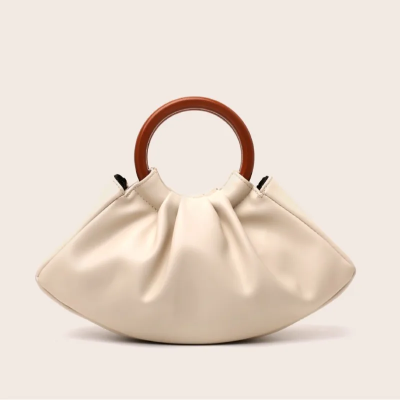 

Cross-border Foreign Trade 2025 Ultra-Chic Fashion Pleated Handbag Cloud Bag Evening Bag for Women