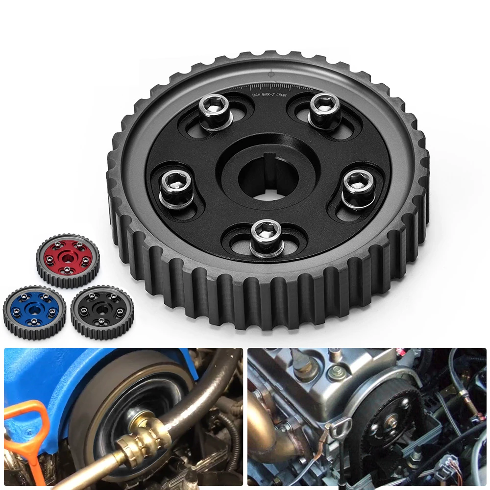 

Adjustable Cam Gear Alloy Timing Gear FOR HONDA SOHC D15/D16 D-SERIES ENGINE CAM PULLEY PULLYS GEARS