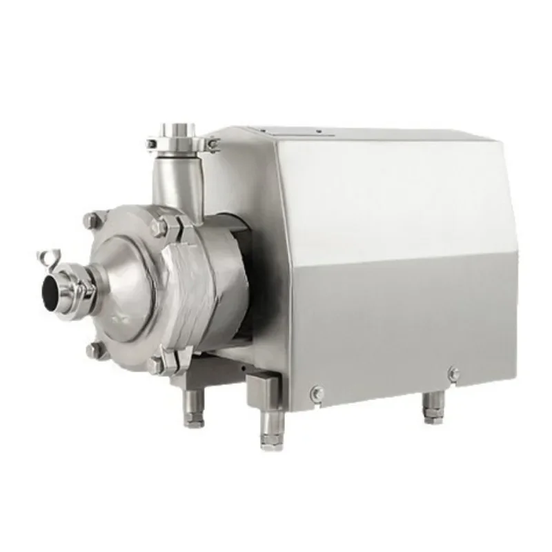 Sanitary pump Stainless steel horizontal sanitary pump, sanitary grade self-priming pump, water pump deposit