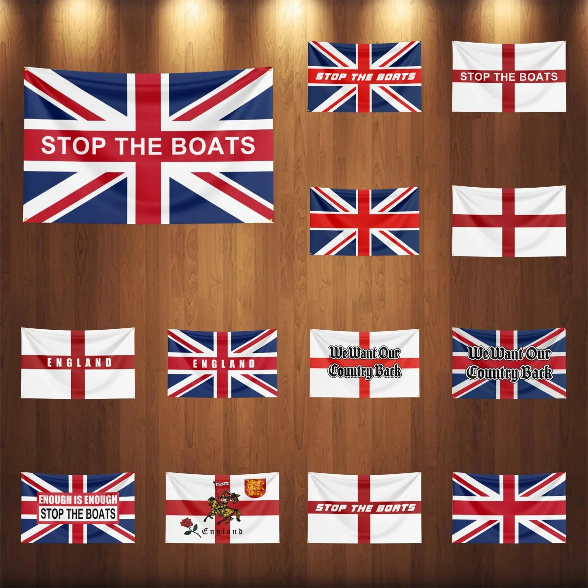 المملكة المتحدة المملكة المتحدة بريطانيا إنجلترا الصليب الأحمر وقف القوارب العلم البوليستر الطباعة الرقمية راية الديكور نسيج