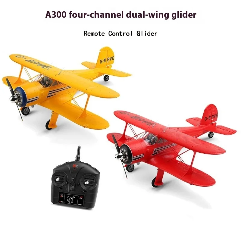 

WL TECH A300 4-канальный 3D/6G бесщеточный радиоуправляемый планер с двойным крылом, масштаб EPP, готовая к полету модель с фиксированным крылом, 2,4 ГГц, самолет с дистанционным управлением