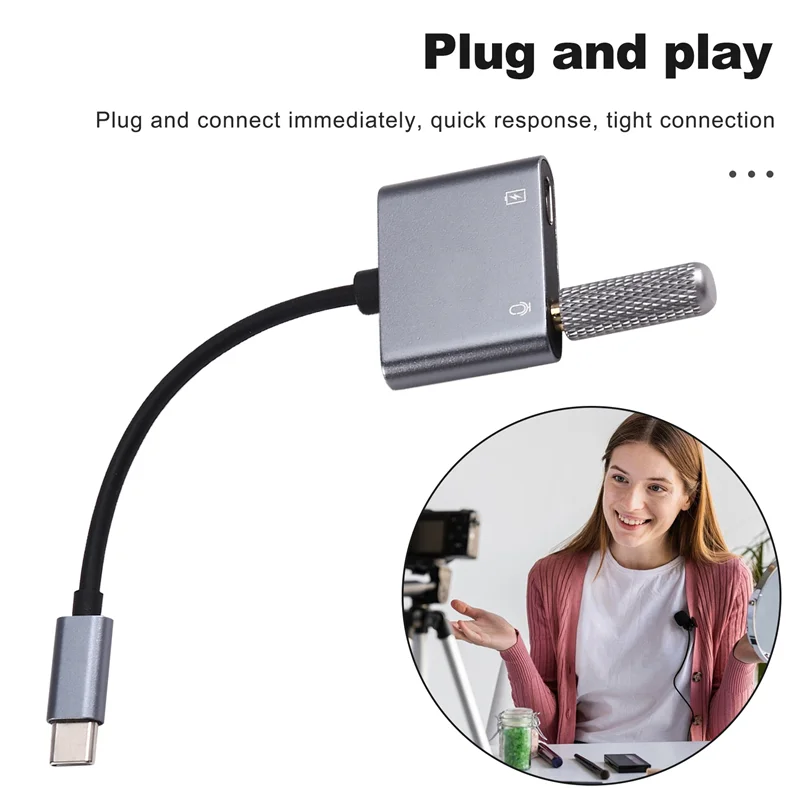 JABS-内部録音ヘッドプラグアンドプレイポータブル3.5mm無人ライブブロードキャストルーム用