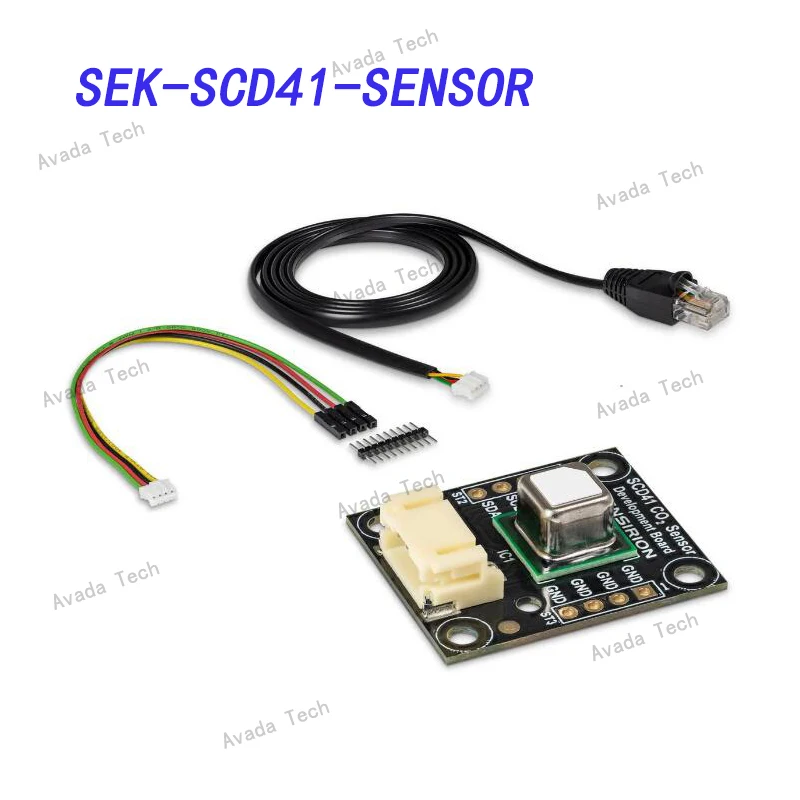 SEK-SCD41-SENSOR SEK-SCD41 Carbon Dioxide Sensor Evaluation Board incl. cables