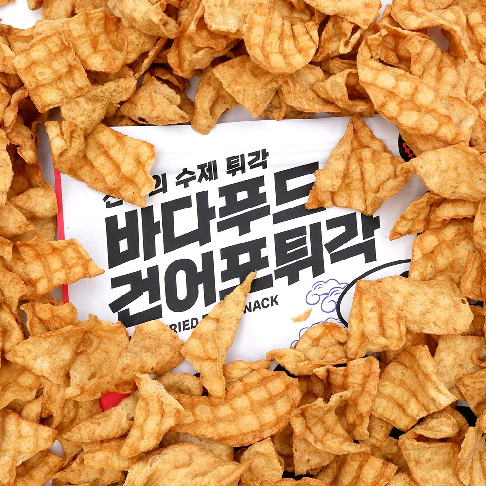 바다푸드 100g 건어포 튀각 (쥐포, 생선포)