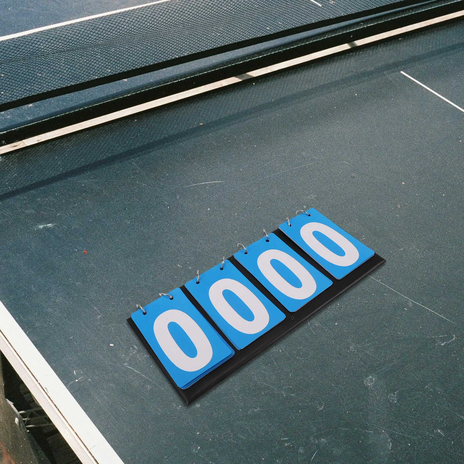 Four Basketball Scoreboards Portable Tabletop Score Flipper Multi Sports Scoreboard for Basketball Football Volleyball Indoor