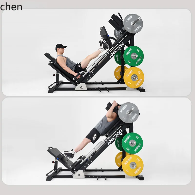 YFY Trainer 45 Degree Incline Squat All-in-One Machine Deep Squat Machine Leg Fitness Equipment