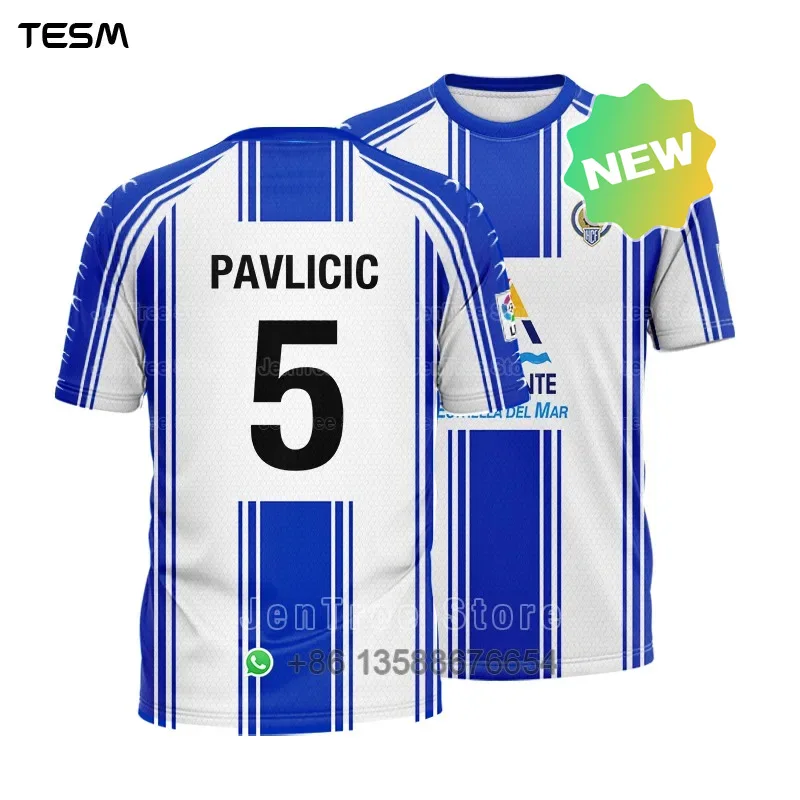 TESM Breathable Comfy Fabric Unisex Parent-Child Sports Tee Team Training Jersey Printed Loose Casual Short Sleeve