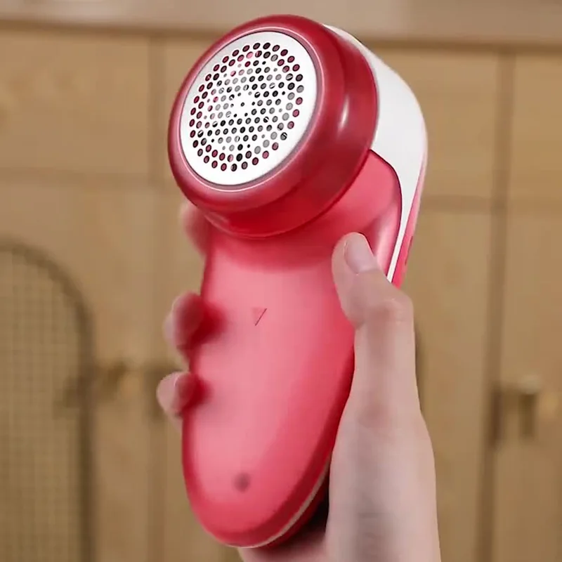 Removedor de fiapos elétrico 3 em 1 barbeador de tecido recarregável USB com grande display LCD seguro para roupas suéteres assentos sofá 7 cores