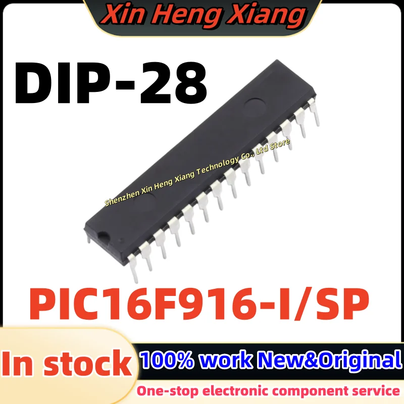 

(2-5pcs) PIC16F916-I/SP DIP-28
