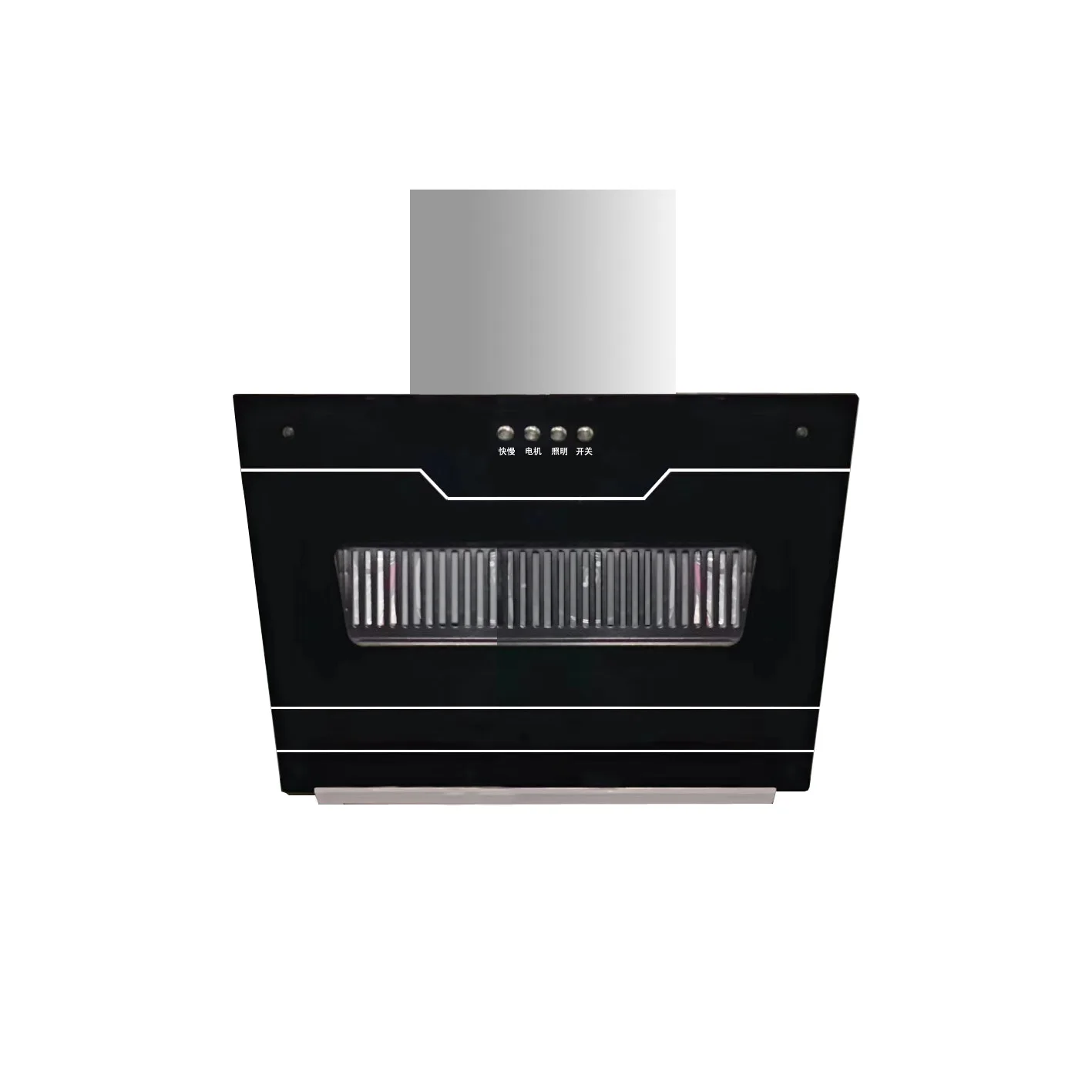 

European Style Era No. 3 Large Kitchen Range Hood Wholesale Electric Power Vented Exhaust for Apartment Rental House Household