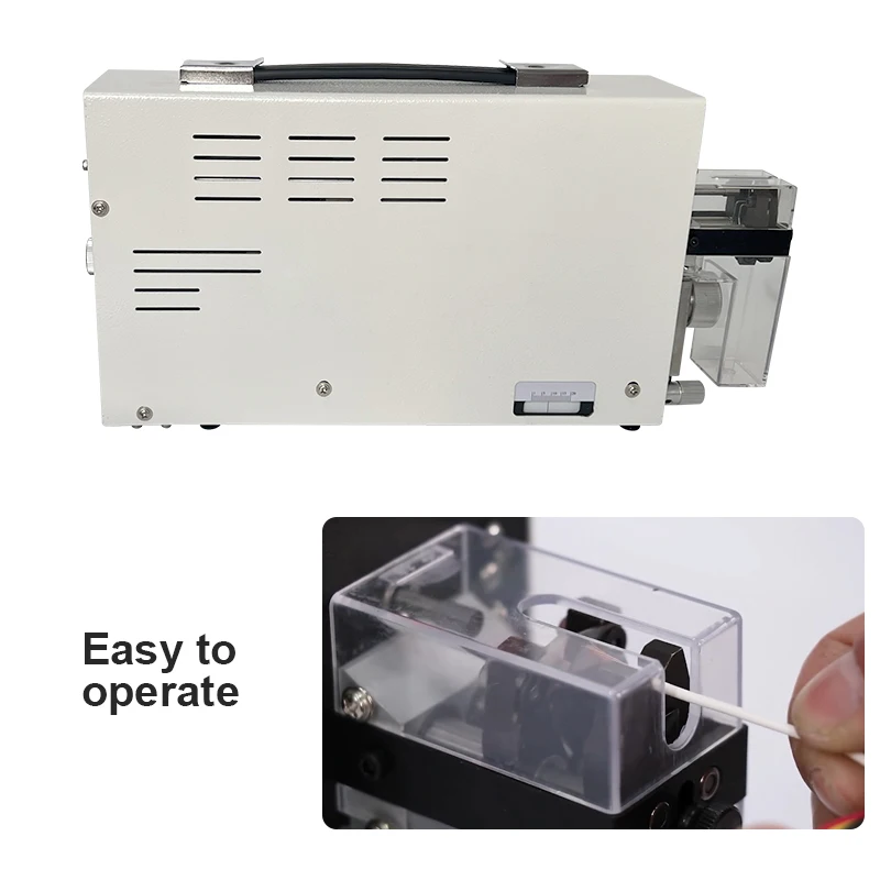 Electric Inductive Wire Stripping Peeling Machine 220V 110V 0.03-4.0mm Cable Section 1-20mm Stripping Length Wire Stripper Tools