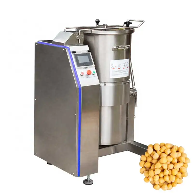 GOOPIKK Commercial Large Capacity 60L Food Processor 2800rpm Vertical Blender Mixer Machine 11kw For Hummus Sausage Meat